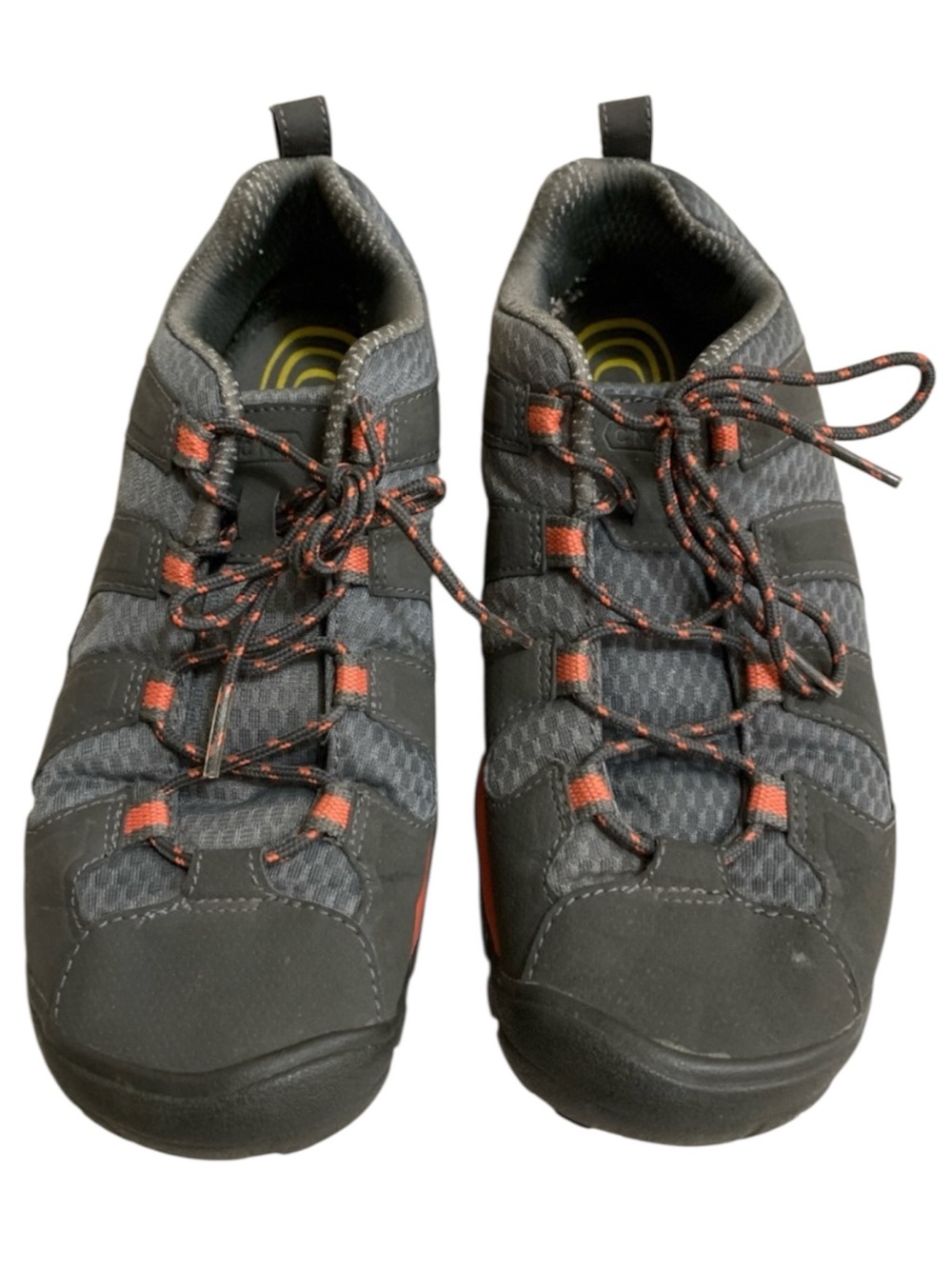 KEEN Haven CNX Low-Profile Cross Training Hiking Shoes Women’s 10 Gray Orange